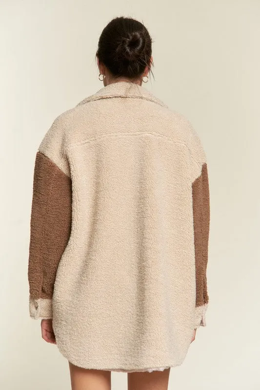 BERRY BREEZE SHERPA JACKET