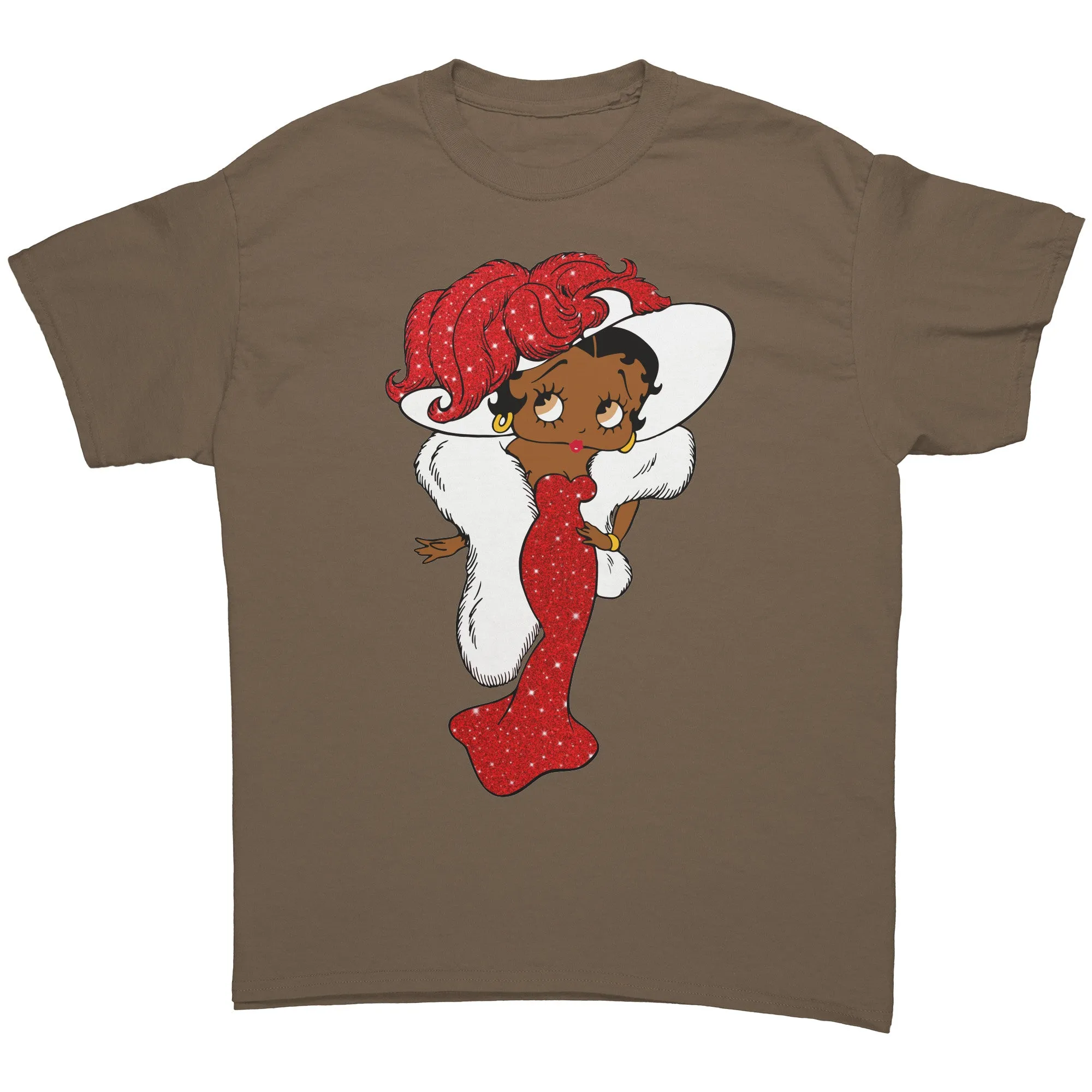Betty Boop Shirt, Betty Boop T-Shirt, Christmas Shirt, Christmas Gifts For Her, Black Betty Boop Womens Shirt, Girly Betty Boop Retro Shirt