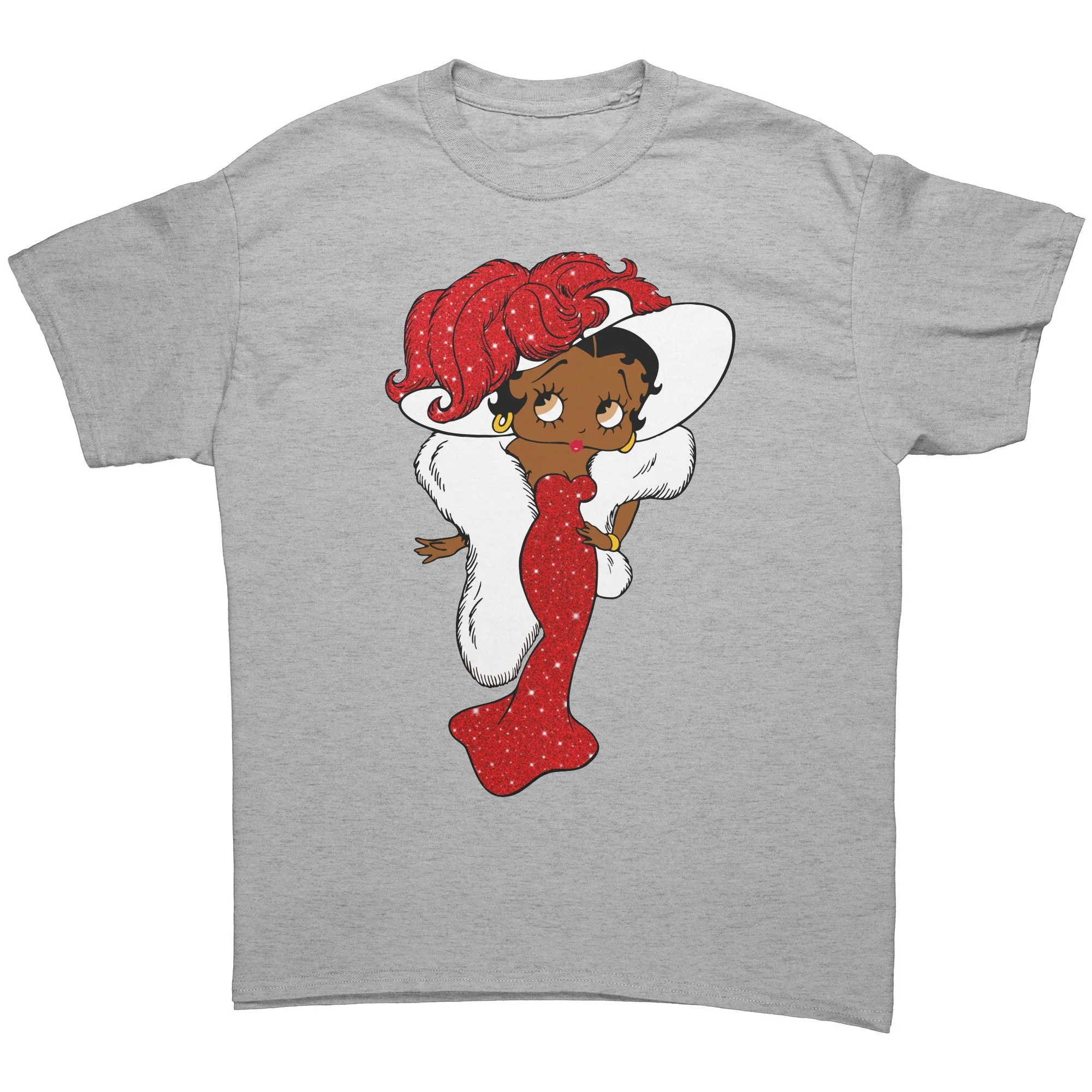 Betty Boop Shirt, Betty Boop T-Shirt, Christmas Shirt, Christmas Gifts For Her, Black Betty Boop Womens Shirt, Girly Betty Boop Retro Shirt