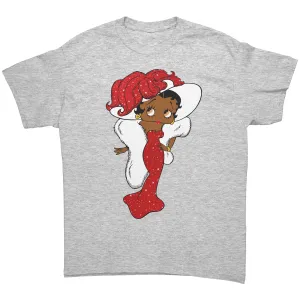 Betty Boop Shirt, Betty Boop T-Shirt, Christmas Shirt, Christmas Gifts For Her, Black Betty Boop Womens Shirt, Girly Betty Boop Retro Shirt