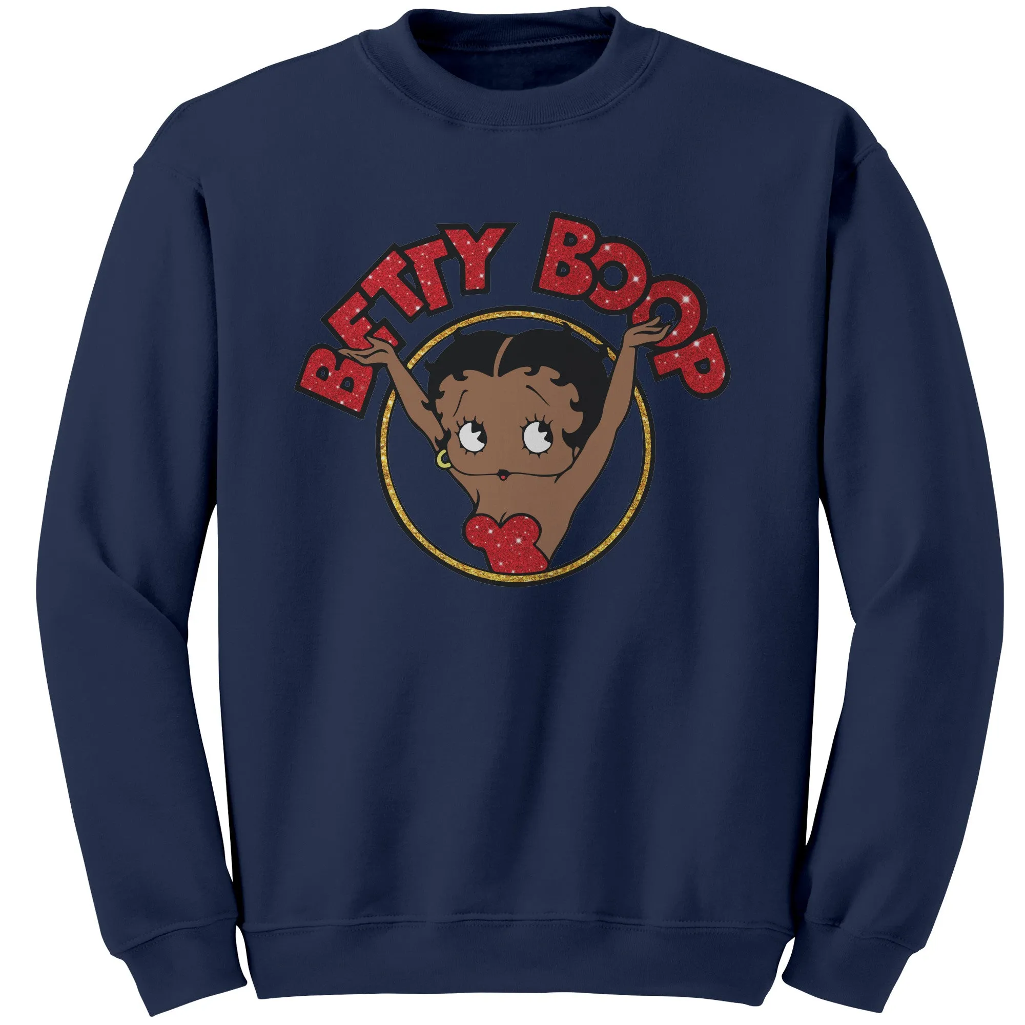 Betty Boop Sweatshirt, Betty Boop Graphic Sweatshirt, Cute Retro Graphic Pullover for Women, Vintage-Cozy Top, Christmas Gift for Her