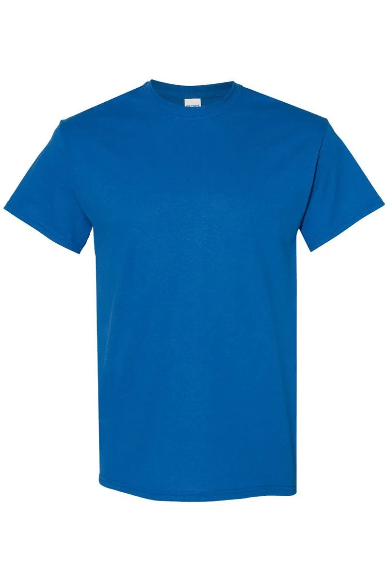 Blue Checkered Game Day Short Sleeve Relaxed Fit T-Shirt