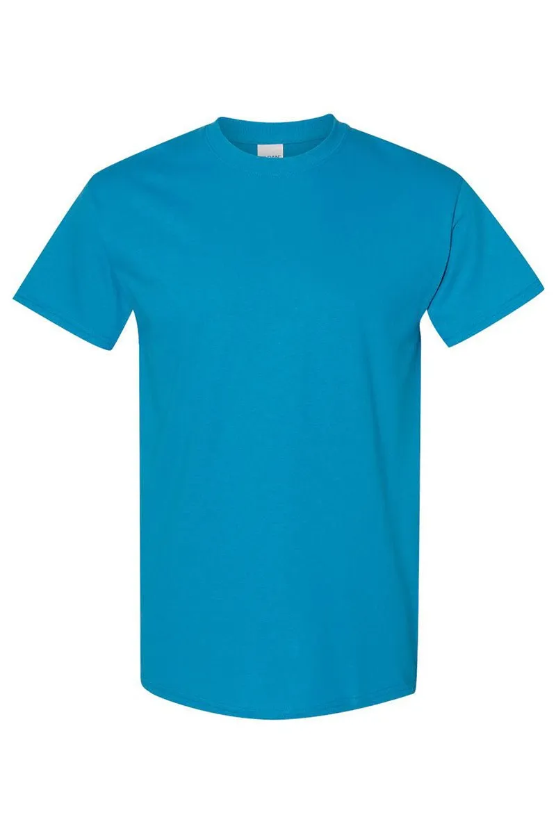 Blue Checkered Game Day Short Sleeve Relaxed Fit T-Shirt