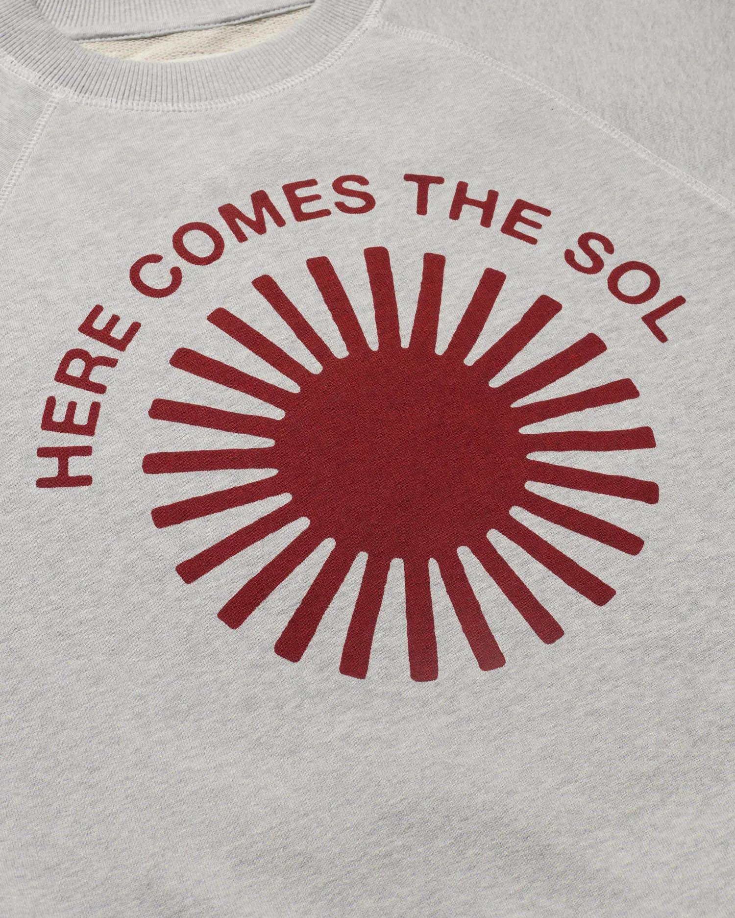 Bonnie Retro Sun Sweatshirt Grey