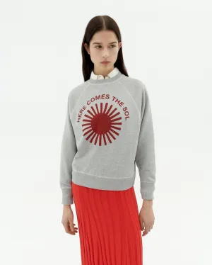 Bonnie Retro Sun Sweatshirt Grey