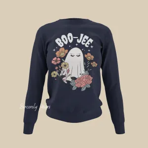 Boo-Jee Ghost Halloween Sweatshirt