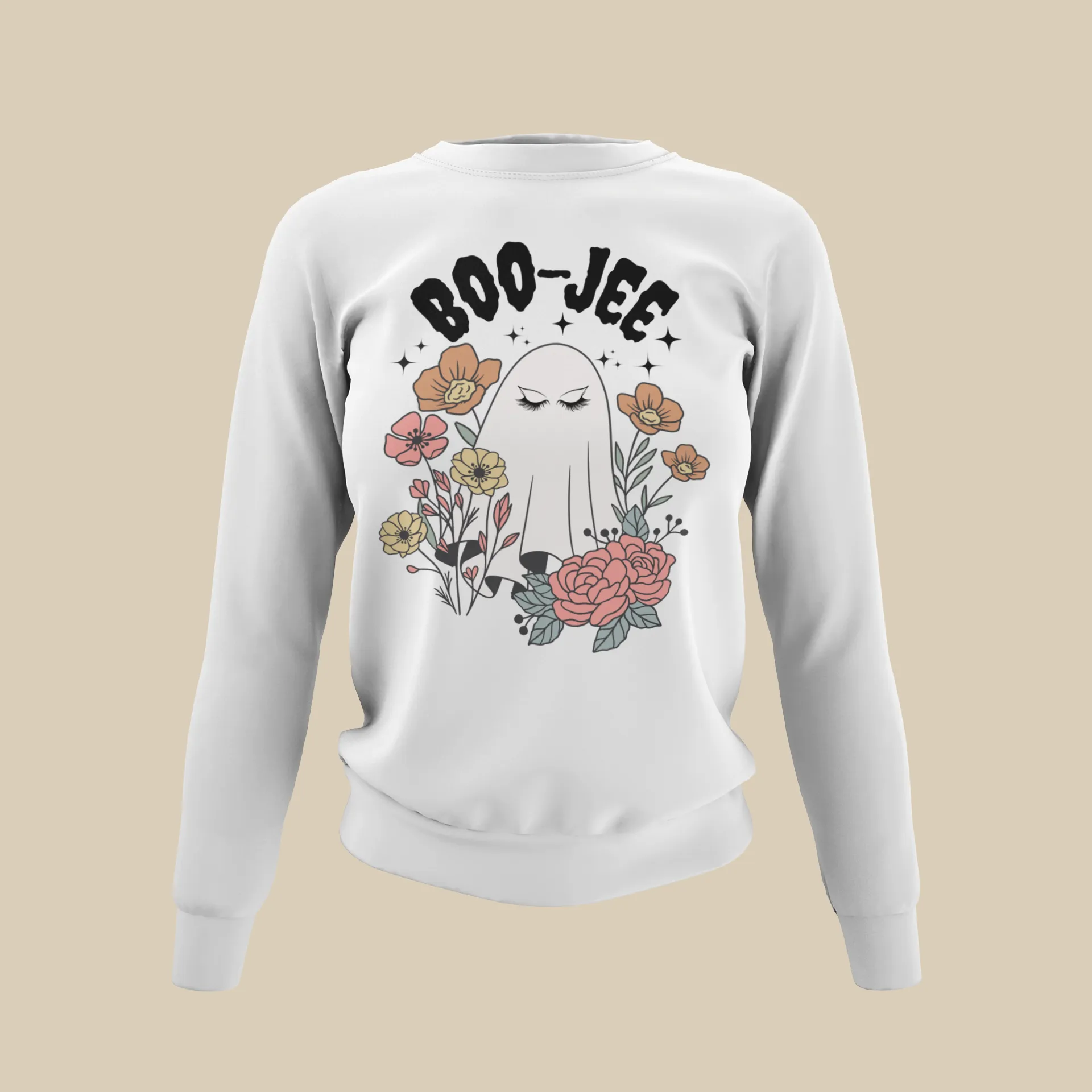 Boo-Jee Ghost Halloween Sweatshirt