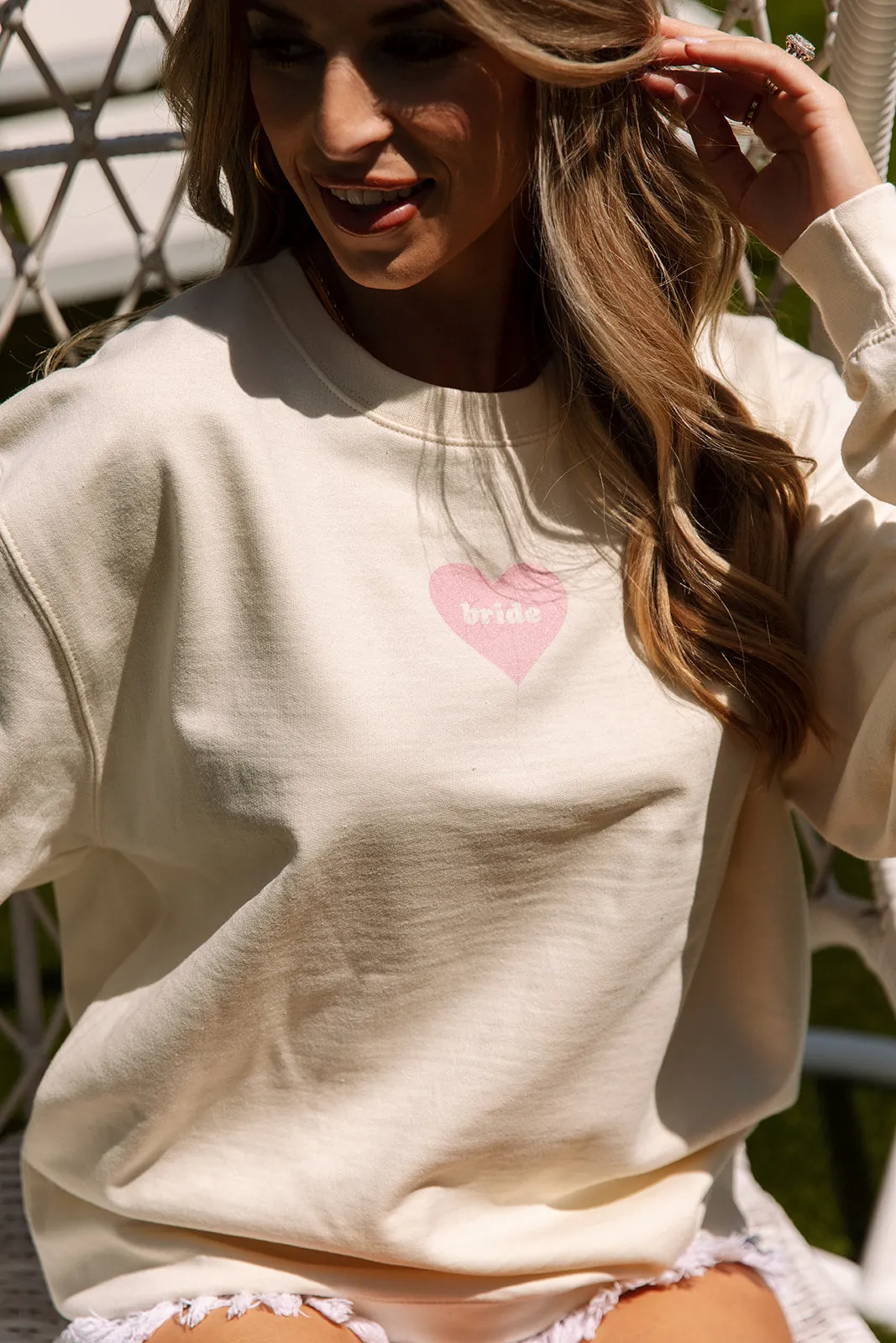 Bride Heart Sweatshirt