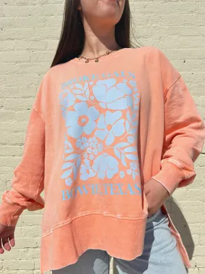 Broke Gals Retro Floral Pullover