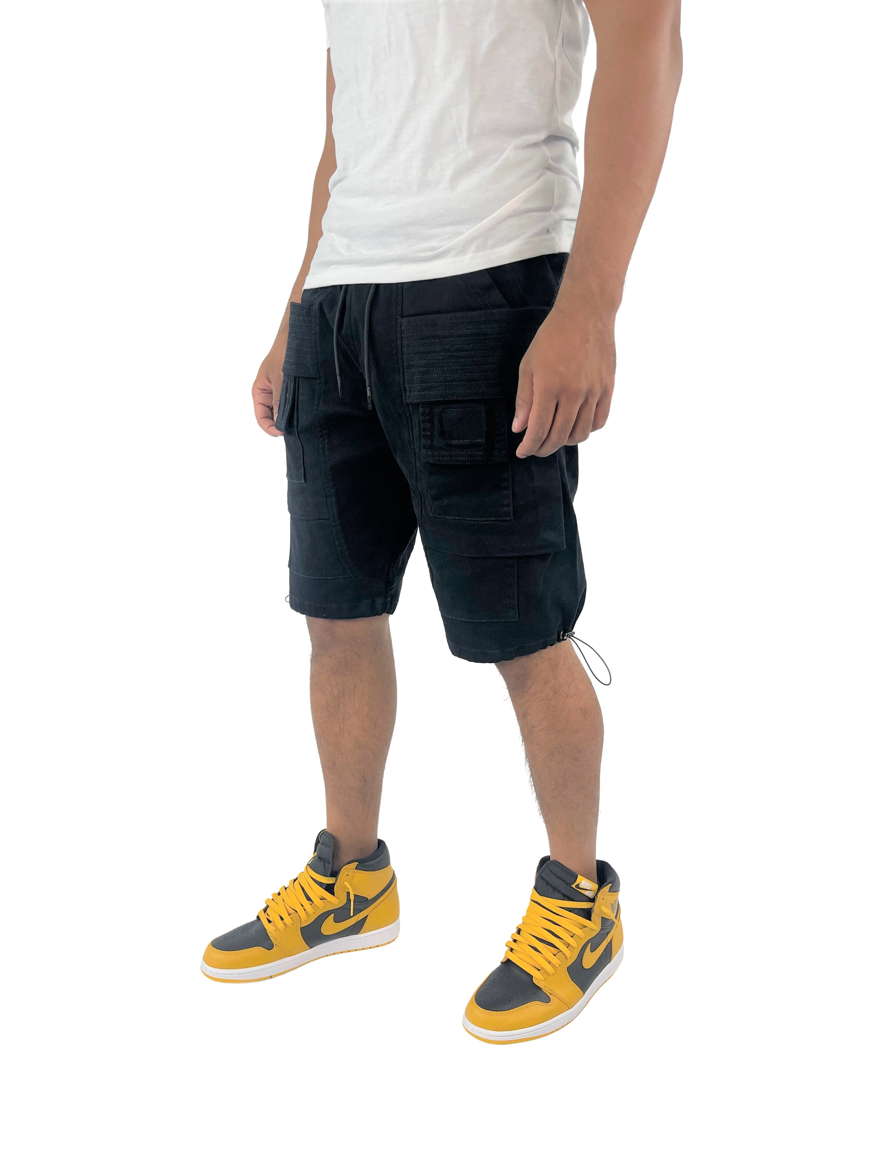 BTS222017:3D Dual Utility Cargo Shorts