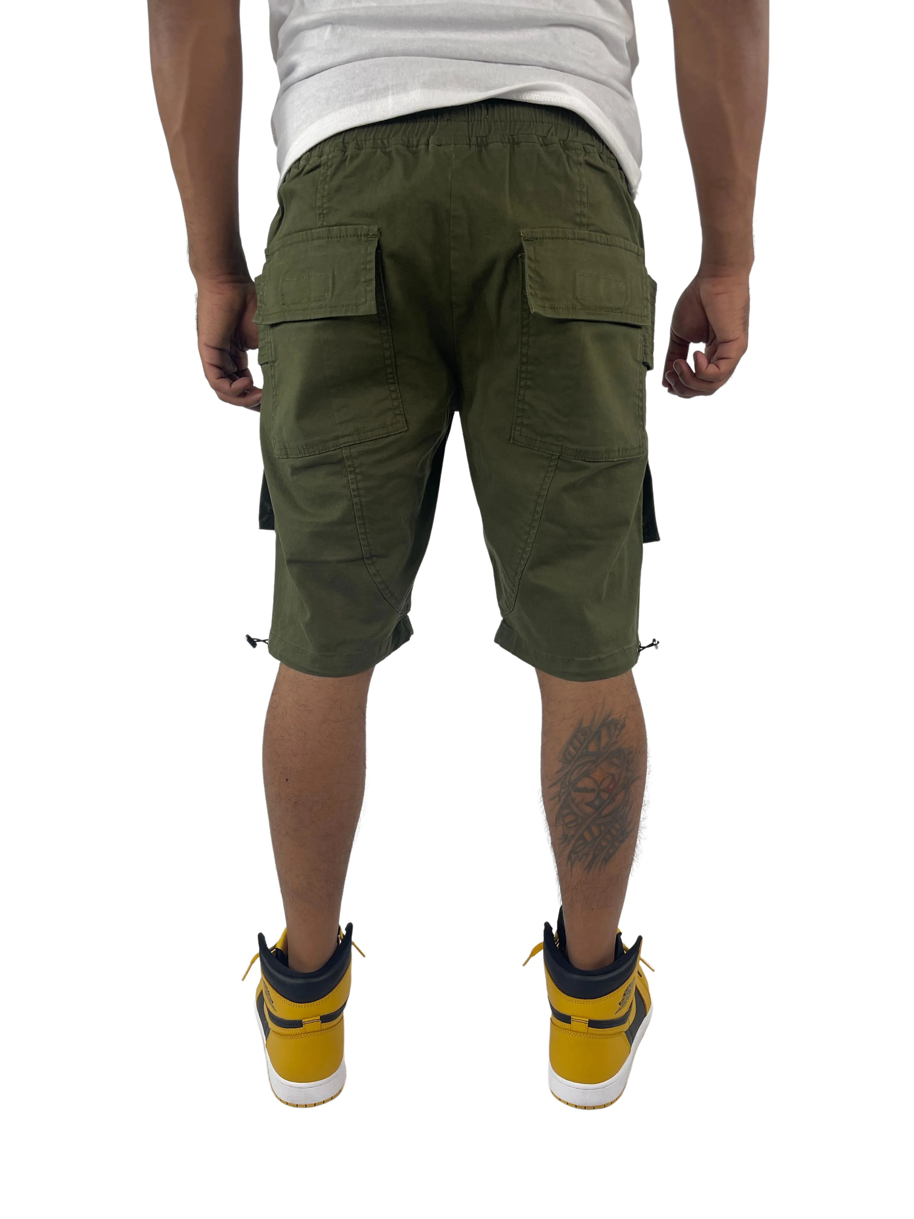 BTS222017:3D Dual Utility Cargo Shorts