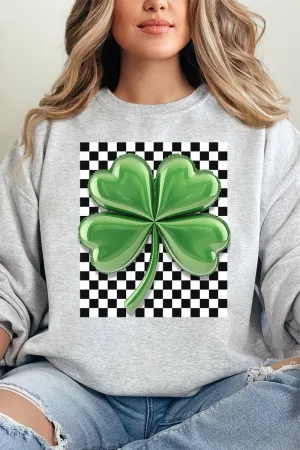 Bubble Clover Retro Unisex NuBlend Crew Sweatshirt