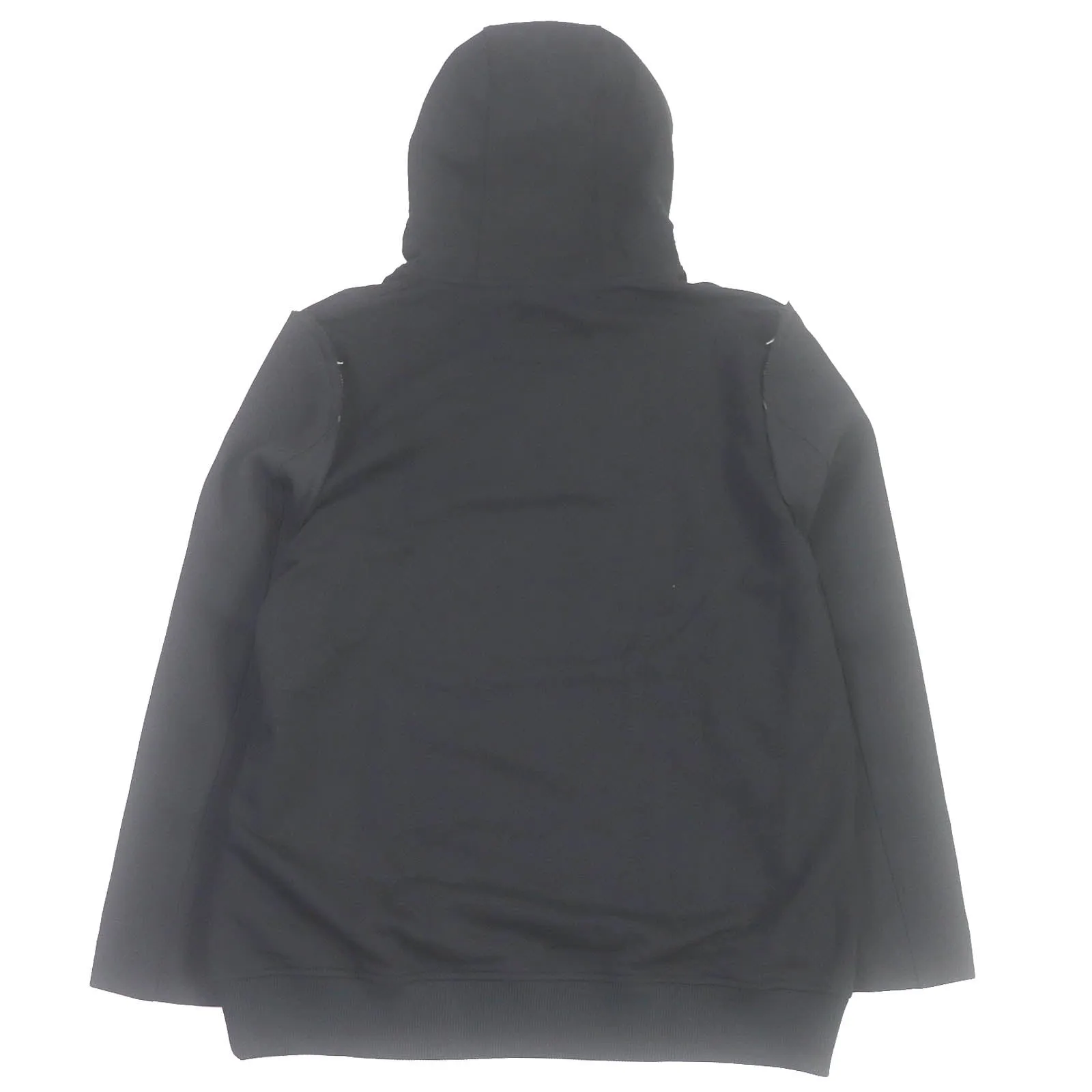 Burberry Cotton Wool Pullover Hoodie Black L