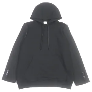 Burberry Cotton Wool Pullover Hoodie Black L