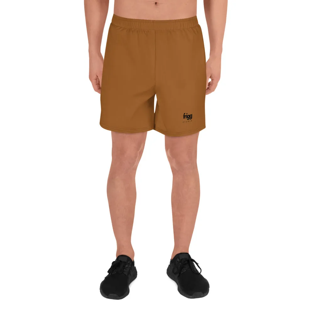 BURNT COFFEE - MEN'S ATHLETIC SHORTS