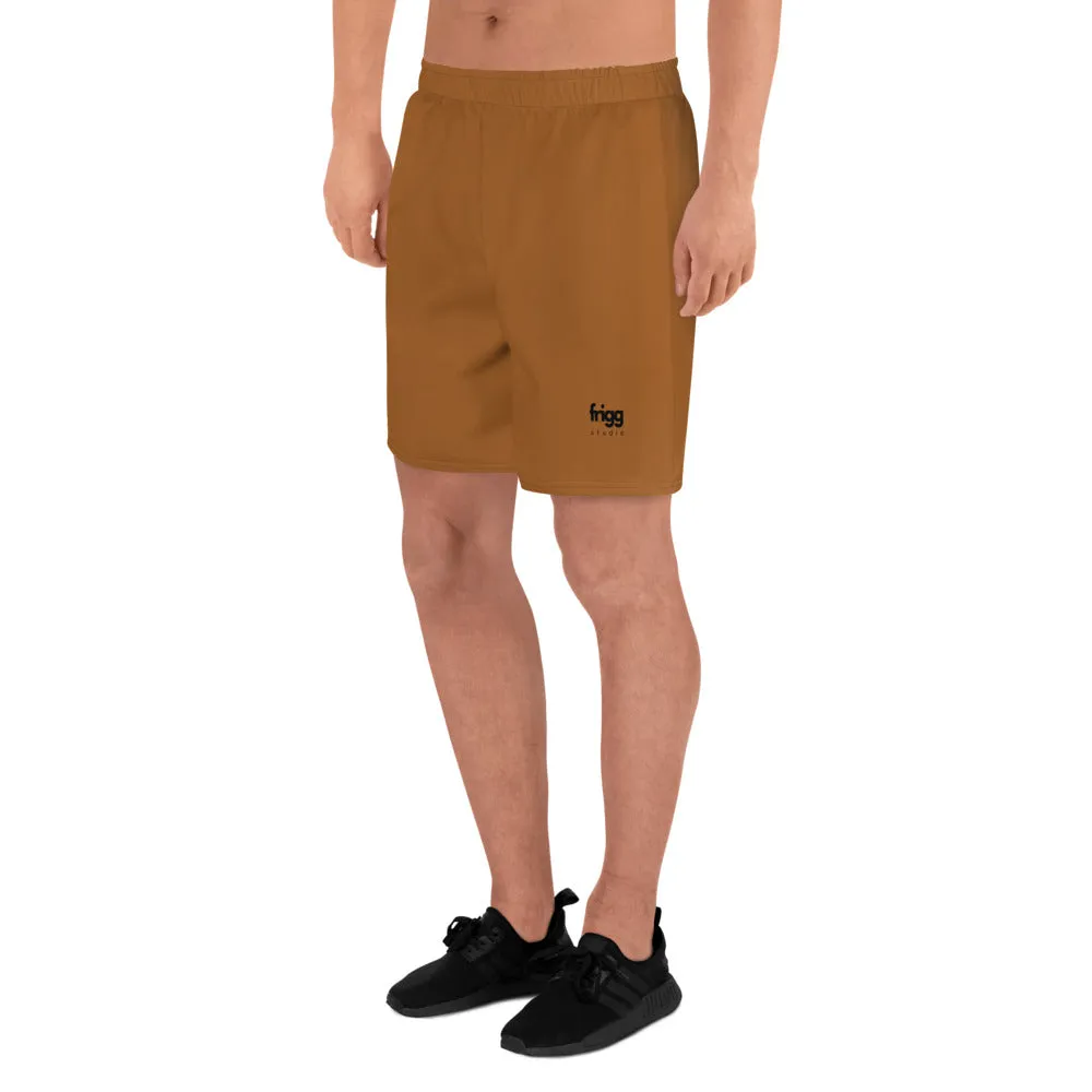 BURNT COFFEE - MEN'S ATHLETIC SHORTS