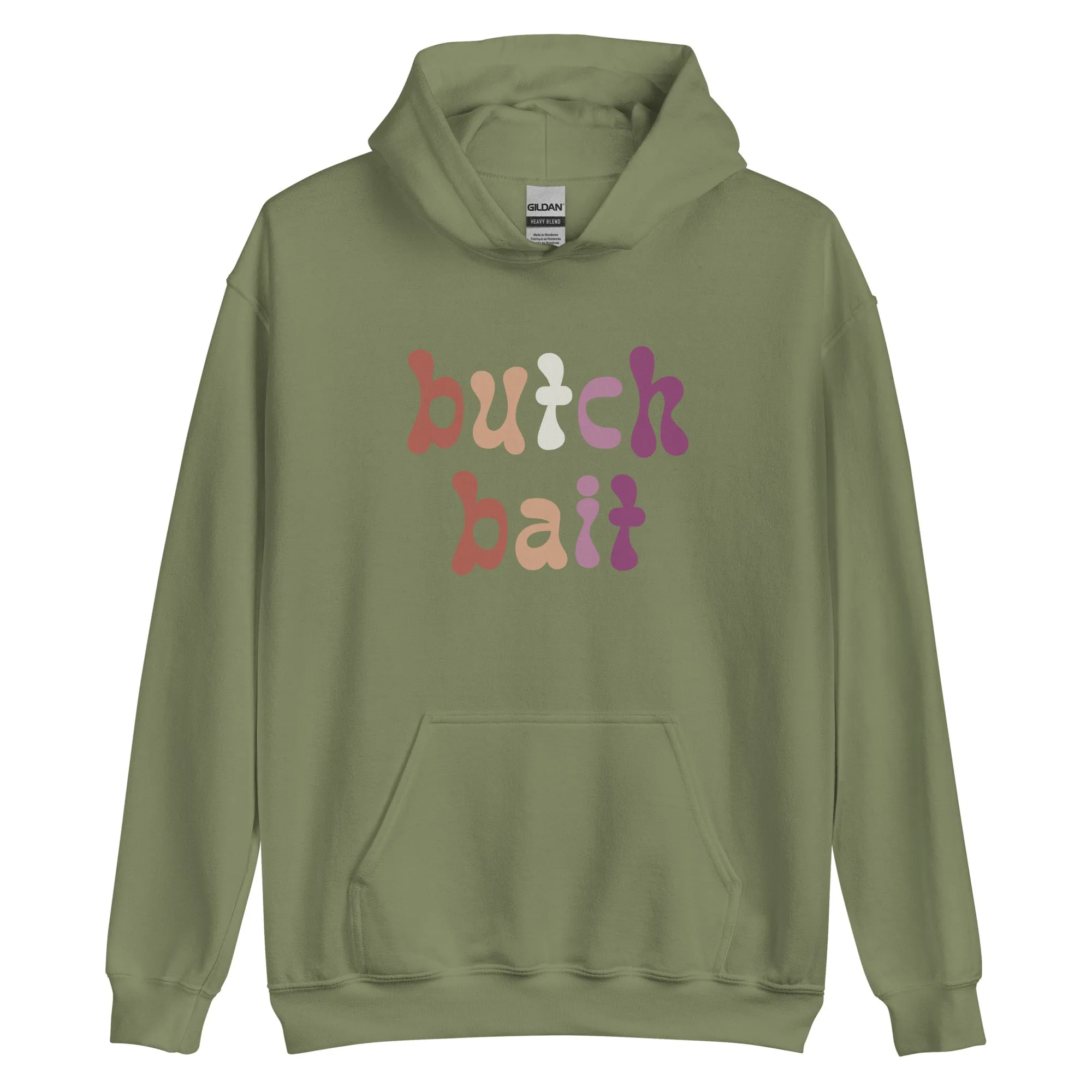 Butch Bait Retro Lesbian Hoodie