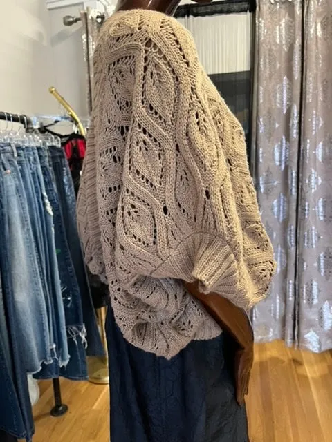 Butterfly Sweater, one size fits most  #389