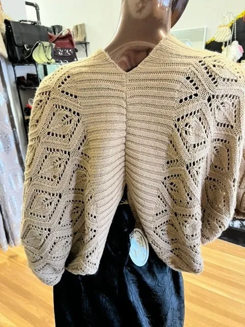Butterfly Sweater, one size fits most  #389