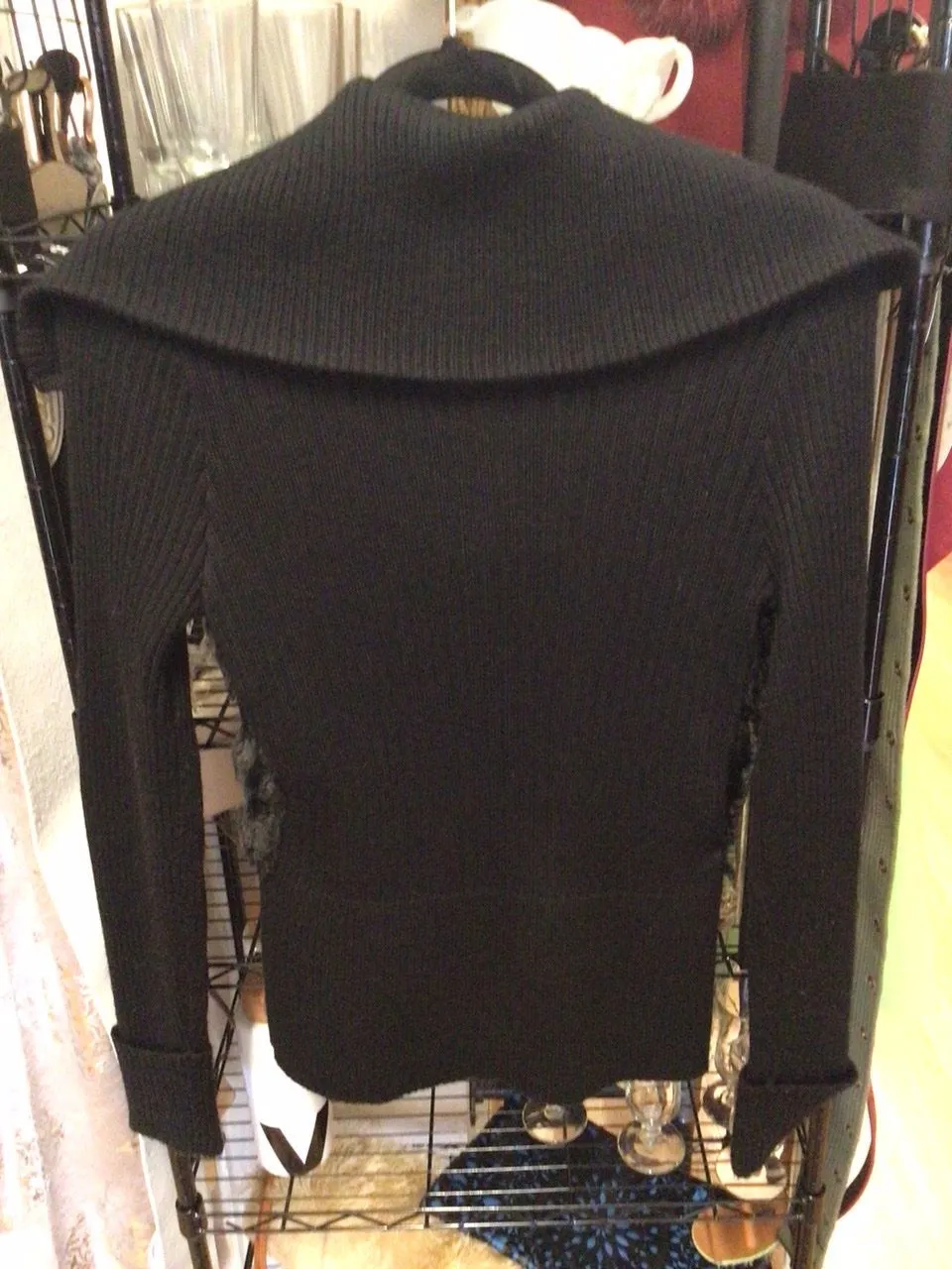 CACHE ZIP UP SWEATER, size M. #997