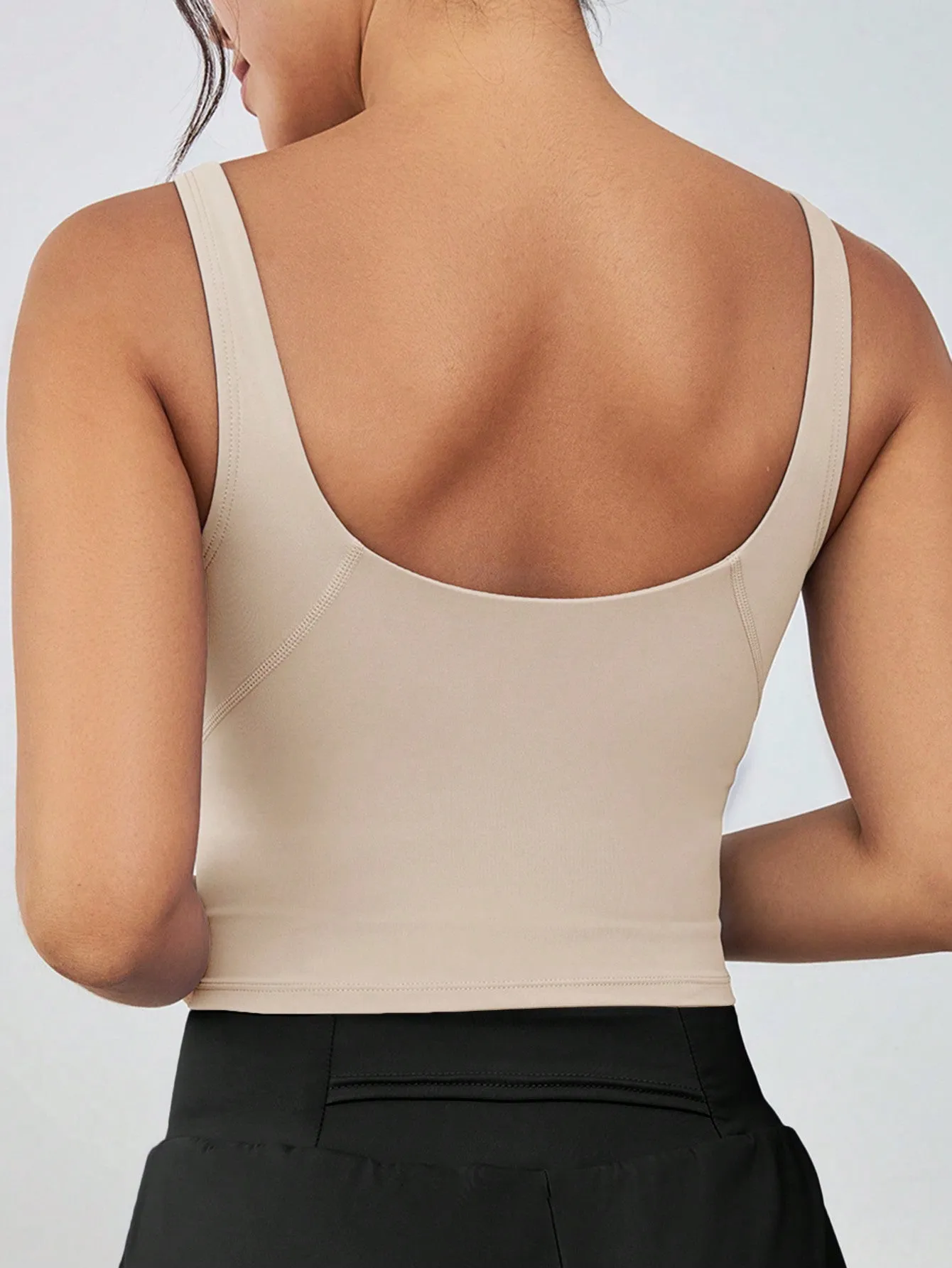 Camiseta Deportiva Ajustada para Mujer en
