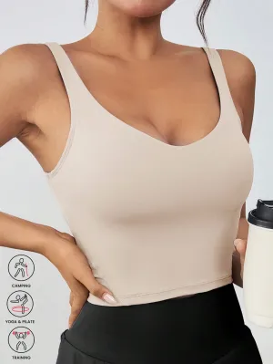 Camiseta Deportiva Ajustada para Mujer en
