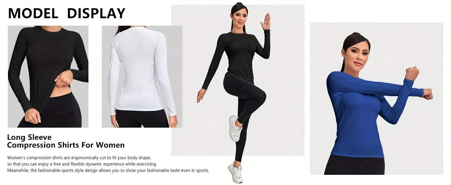 Camiseta Deportiva de Manga Larga para Mujer - Cherry Vibes