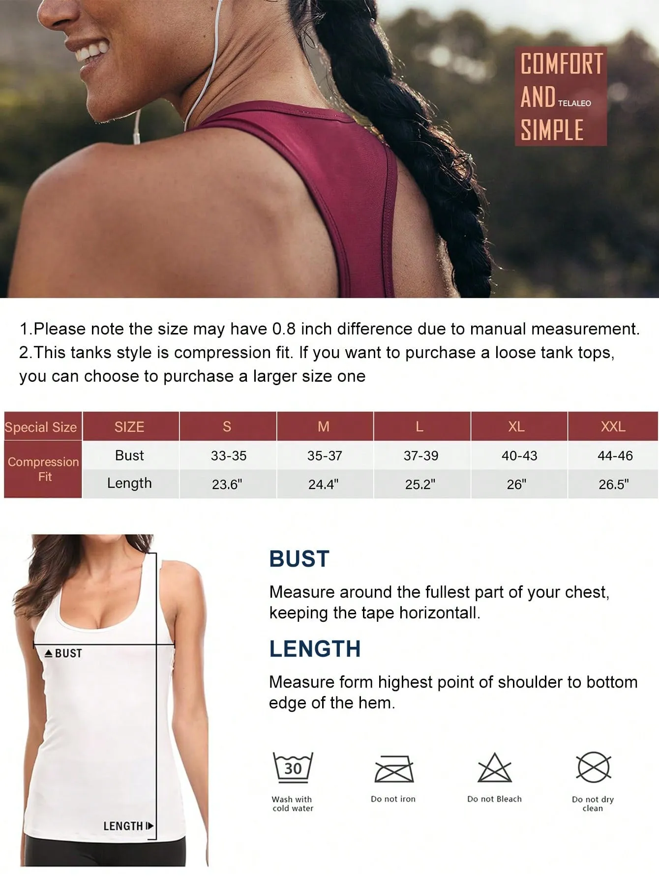 Camisetas Deportivas para Mujer - Cherry Vibes