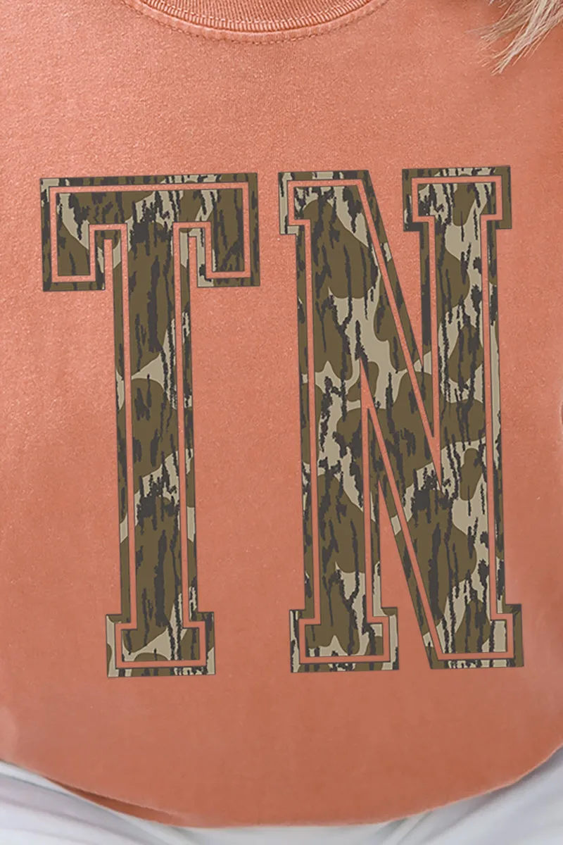 Camo TN Comfort Colors Adult Ring-Spun Cotton Tee
