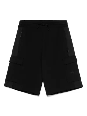 Cargo cotton blend shorts