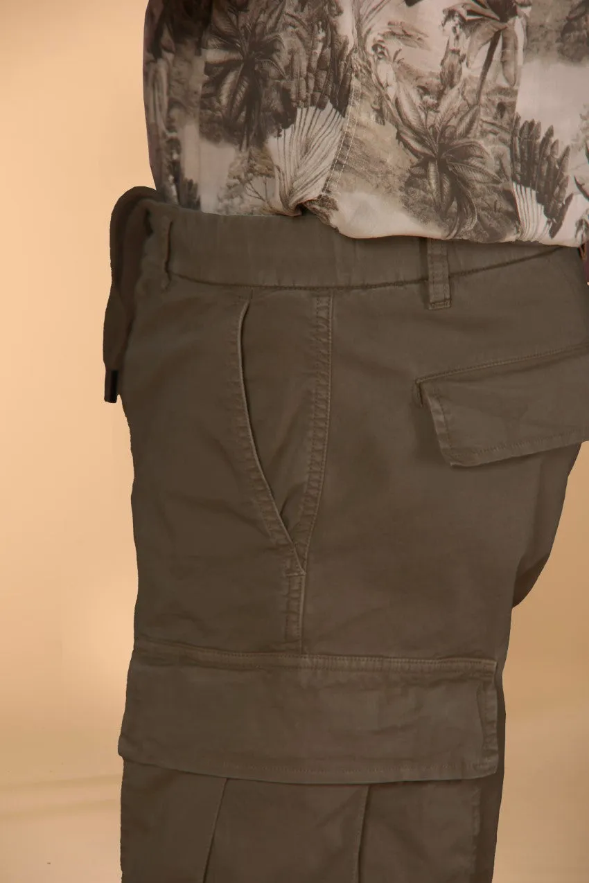 Cargo M74 men's cargo bermuda shorts in pima cotton twill Relaxed fit