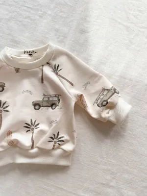 Cars and Palm Trees Sweatshirt