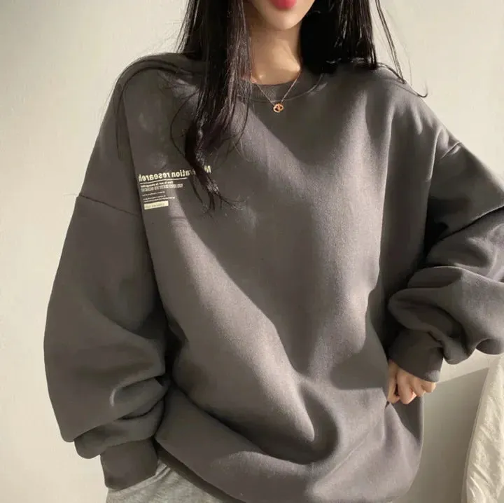 Casual Oversized Sweatshirts