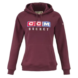 CCM Vintage Womens Pullover Hoody