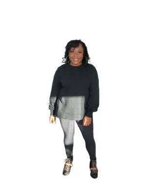 Charcoal legging set