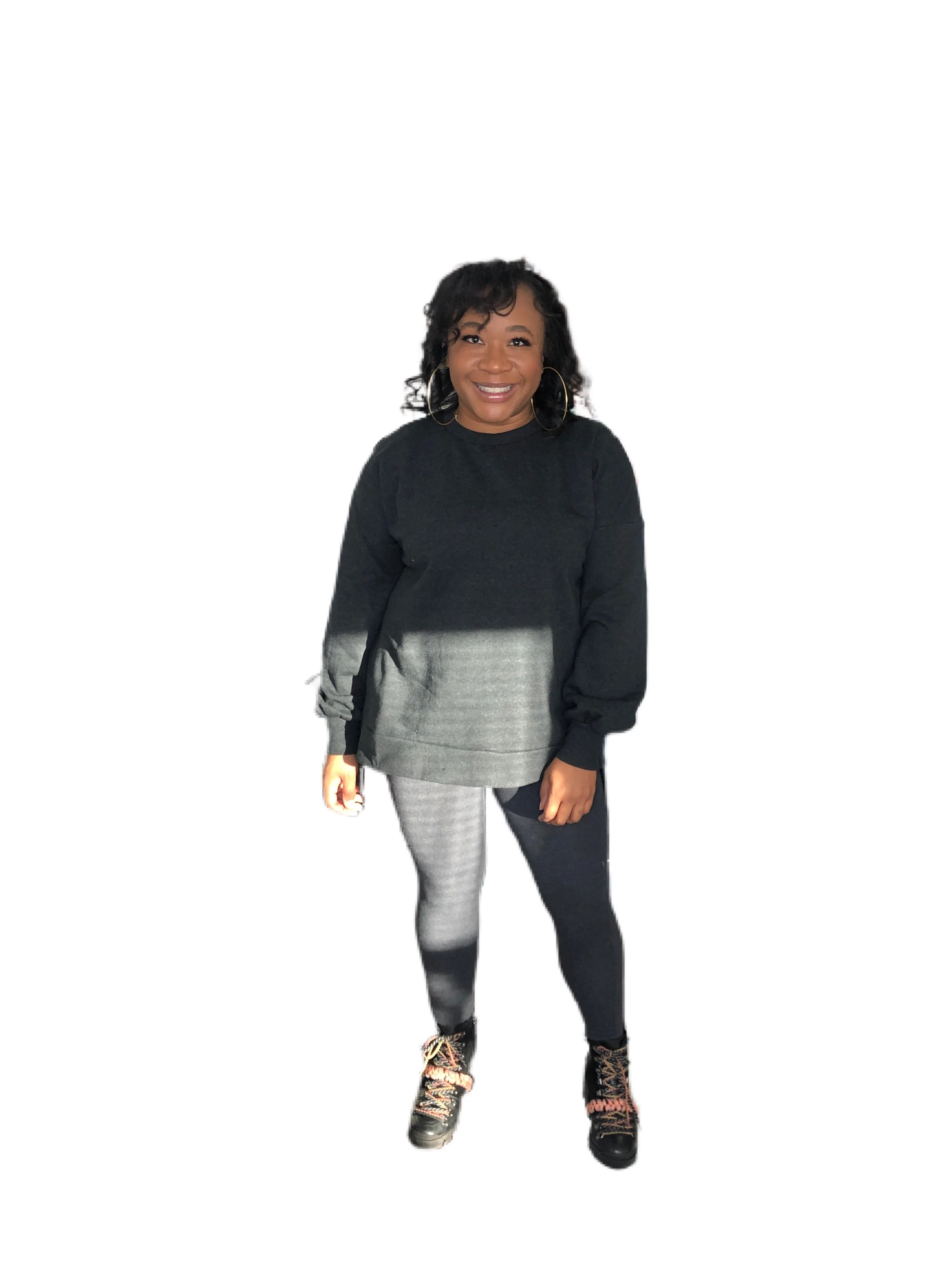 Charcoal legging set