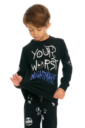 Chaser Nightmare Before Christmas Worst Night Sweatshirt