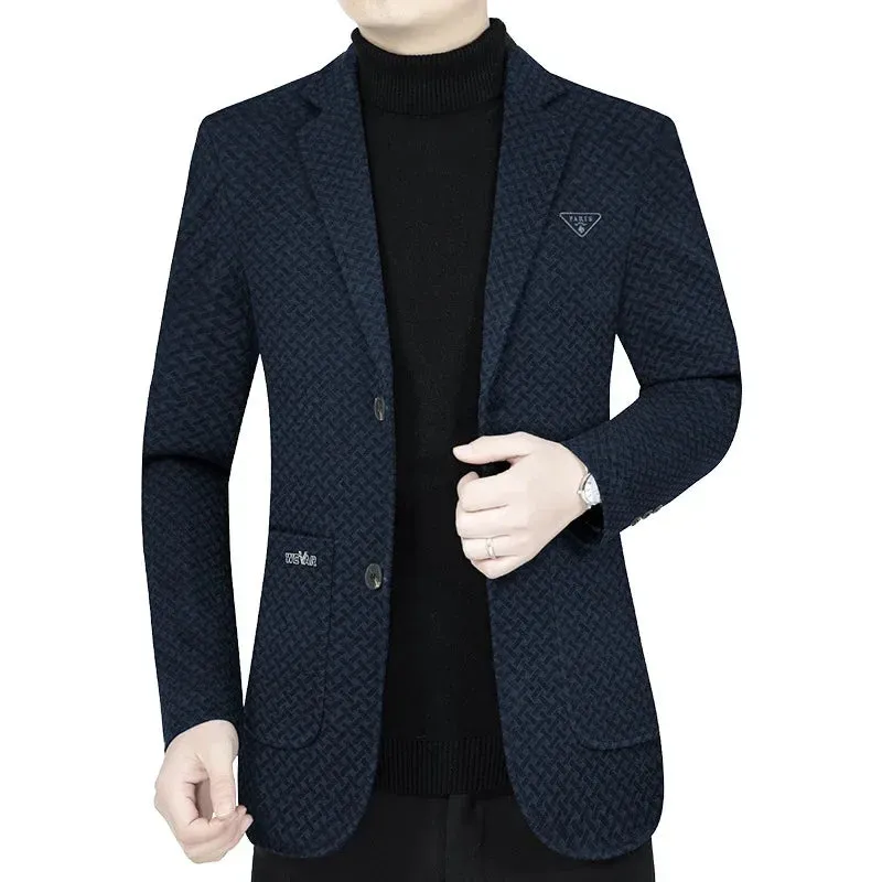Checkered Casual Sport Coat