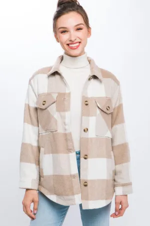 Checkered Shacket
