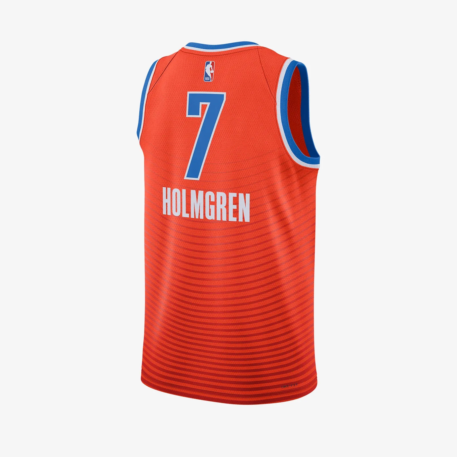 Chet Holmgren Oklahoma City Thunder Statement Edition Swingman Jersey - Orange