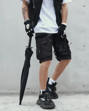 Chic Black Cargo Shorts