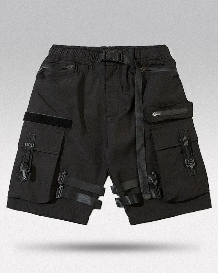 Chic Black Cargo Shorts