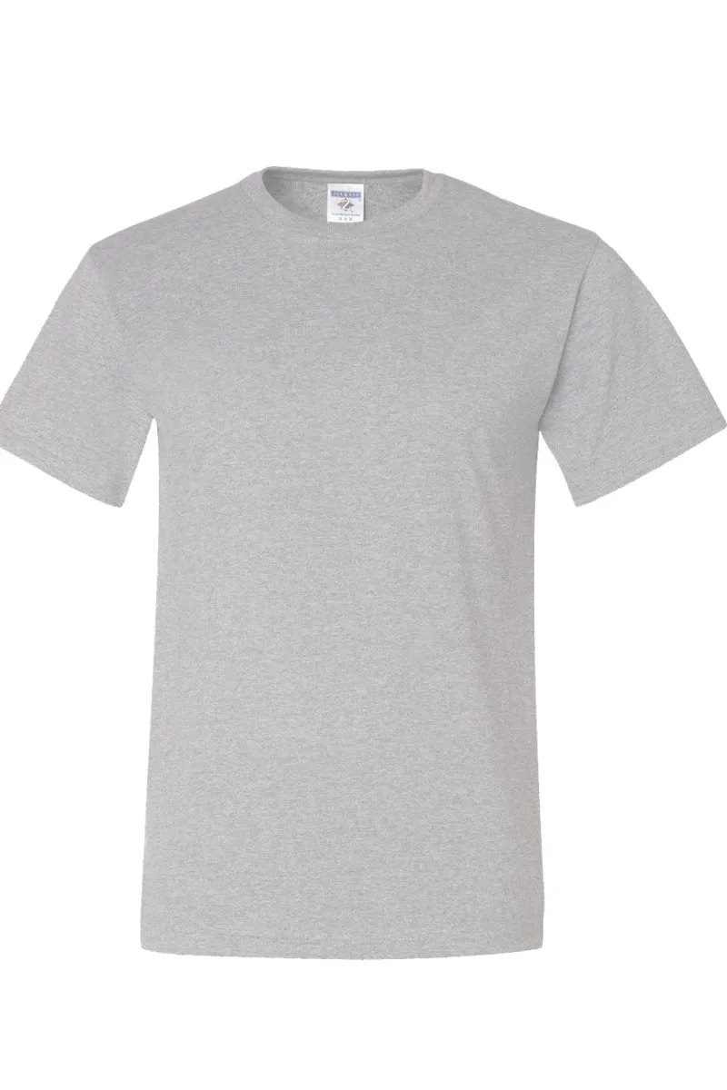 Circle Football Team Name Red Dri-Power 50/50 Tee