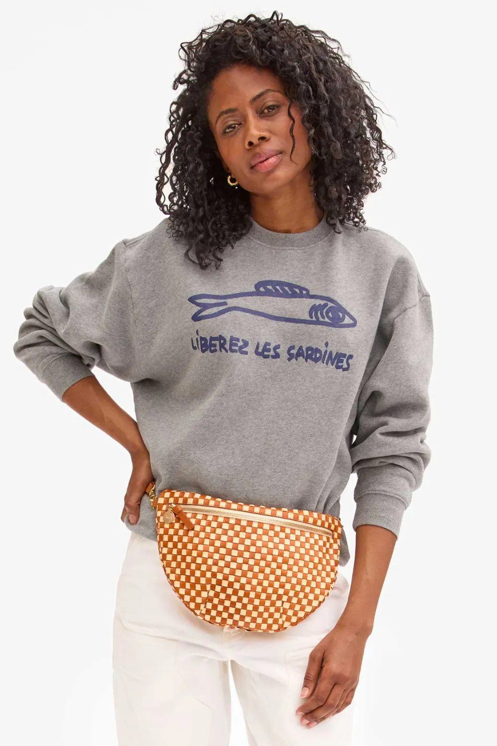 Clare V. Oversized Sweatshirt
