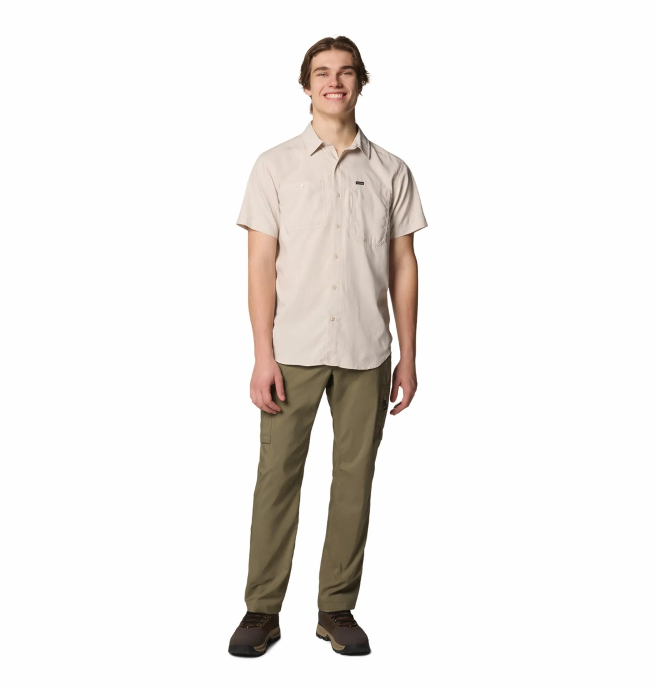 Columbia Mens Green Omni-Wick Silver Ridge Utility Pant