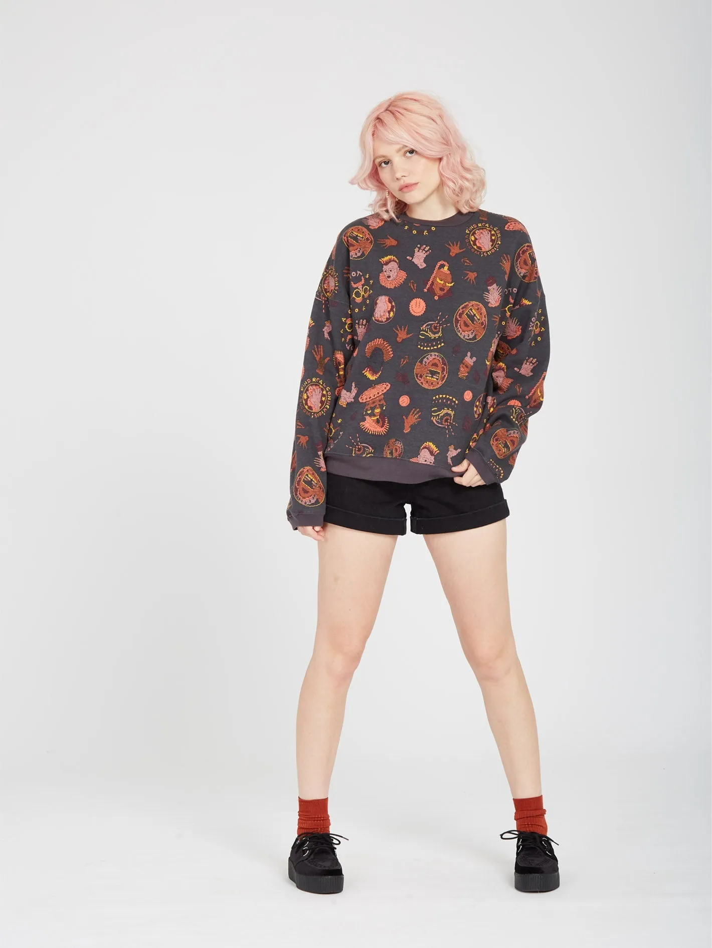 Connected Minds Pullover - BLACK