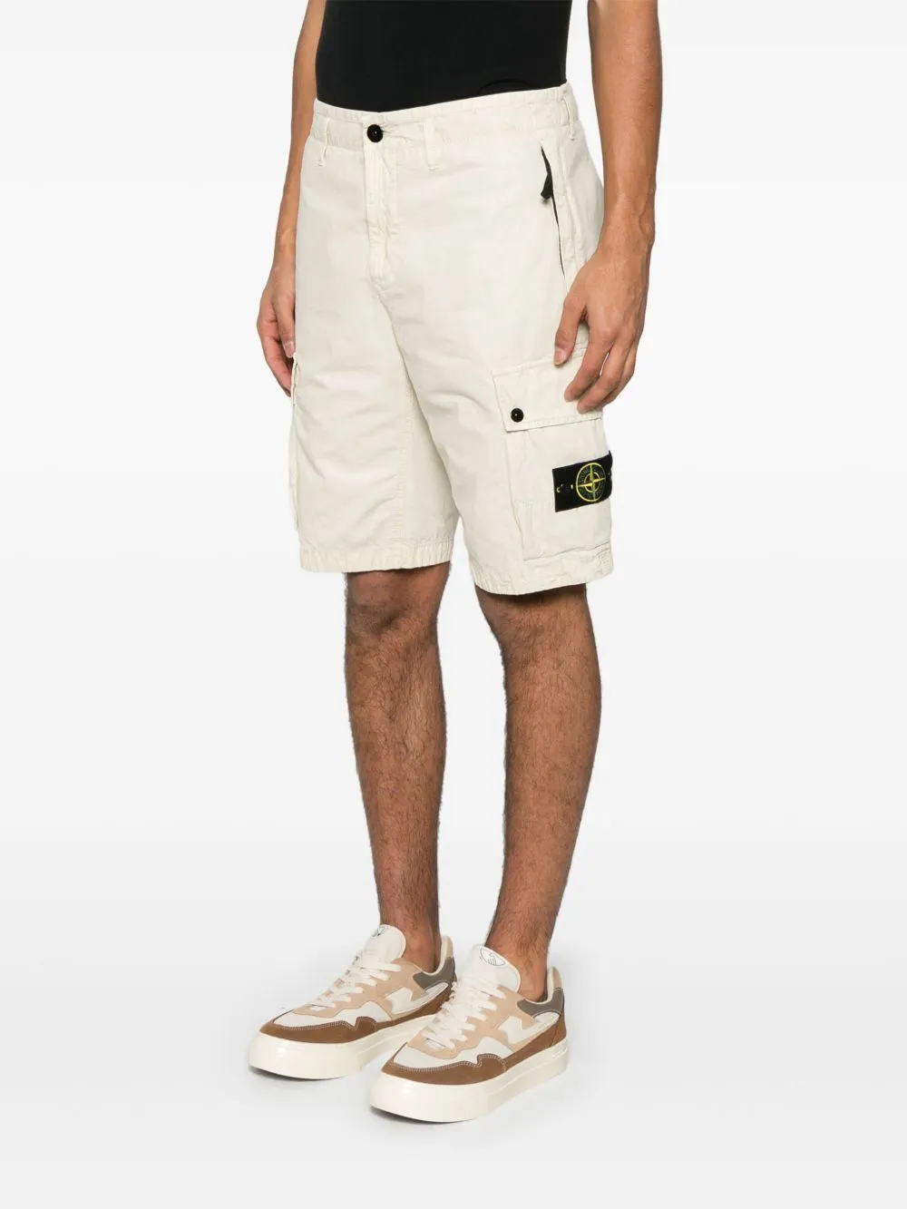Cotton cargo shorts