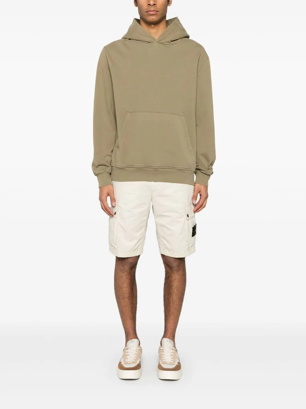 Cotton cargo shorts