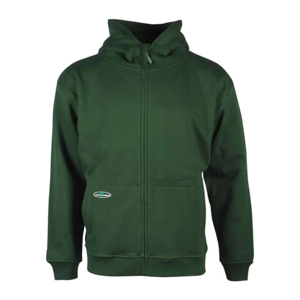 COTTON DOUBLE THICK HOODED FULL ZIP SWEATSHIRT - 400241