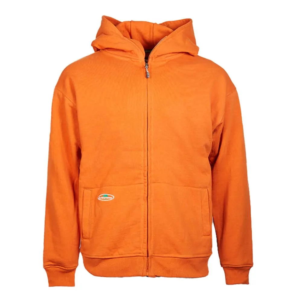 COTTON DOUBLE THICK HOODED FULL ZIP SWEATSHIRT - 400241